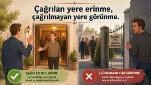 Çağrılan Yere Erinme, Çağrılmayan Yere Görünme Atasözünün Anlamı