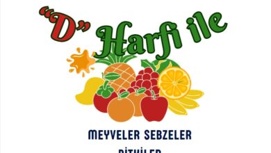 D ile başlayan meyveler sebzeler ve bitkiler