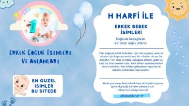 H ile erkek isimleri