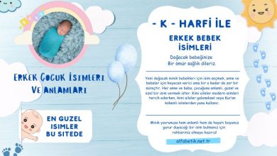 K ile erkek isimleri
