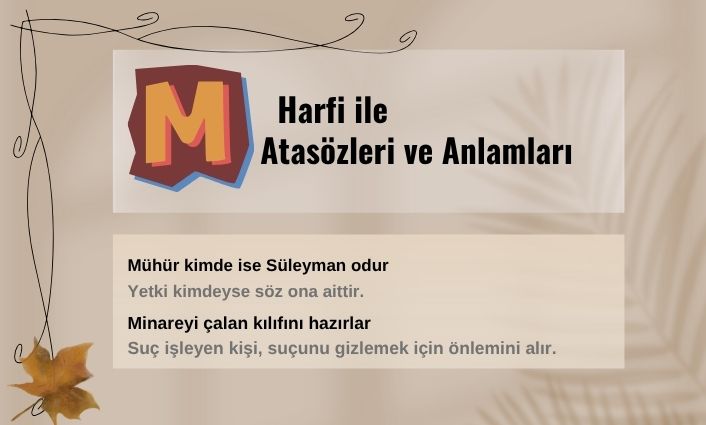 M ile atasözleri