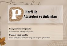 P harfi ile atasozleri