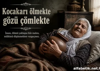 Kocakarı Ölmekte Gözü Çömlekte Atasözünün Anlamı