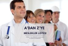 meslekler-listesi