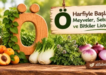 Ö Harfiyle Başlayan Meyveler, Sebzeler ve Bitkiler Listesi