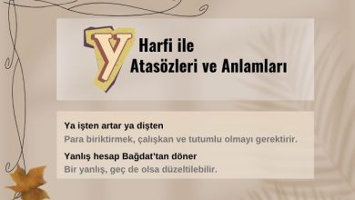y-ile-atasozleri